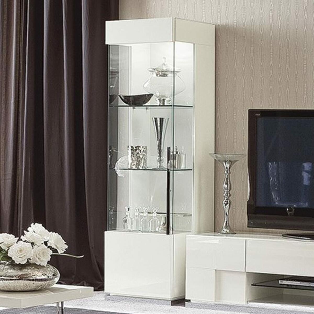 Canova 1 Door Curio Accent Furniture Alf Italia 30
