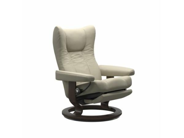 Stressless® Wing Power Recliner Recliners Customizable