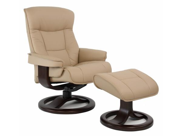 Bergen R Recliner with Footstool Recliners Customizable