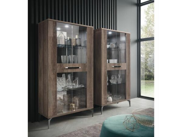 Matera 2 Door Curio Dining Storage Alf Italia 3