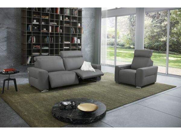 I790 Reclining Leather Sofa Sofas Customizable 3