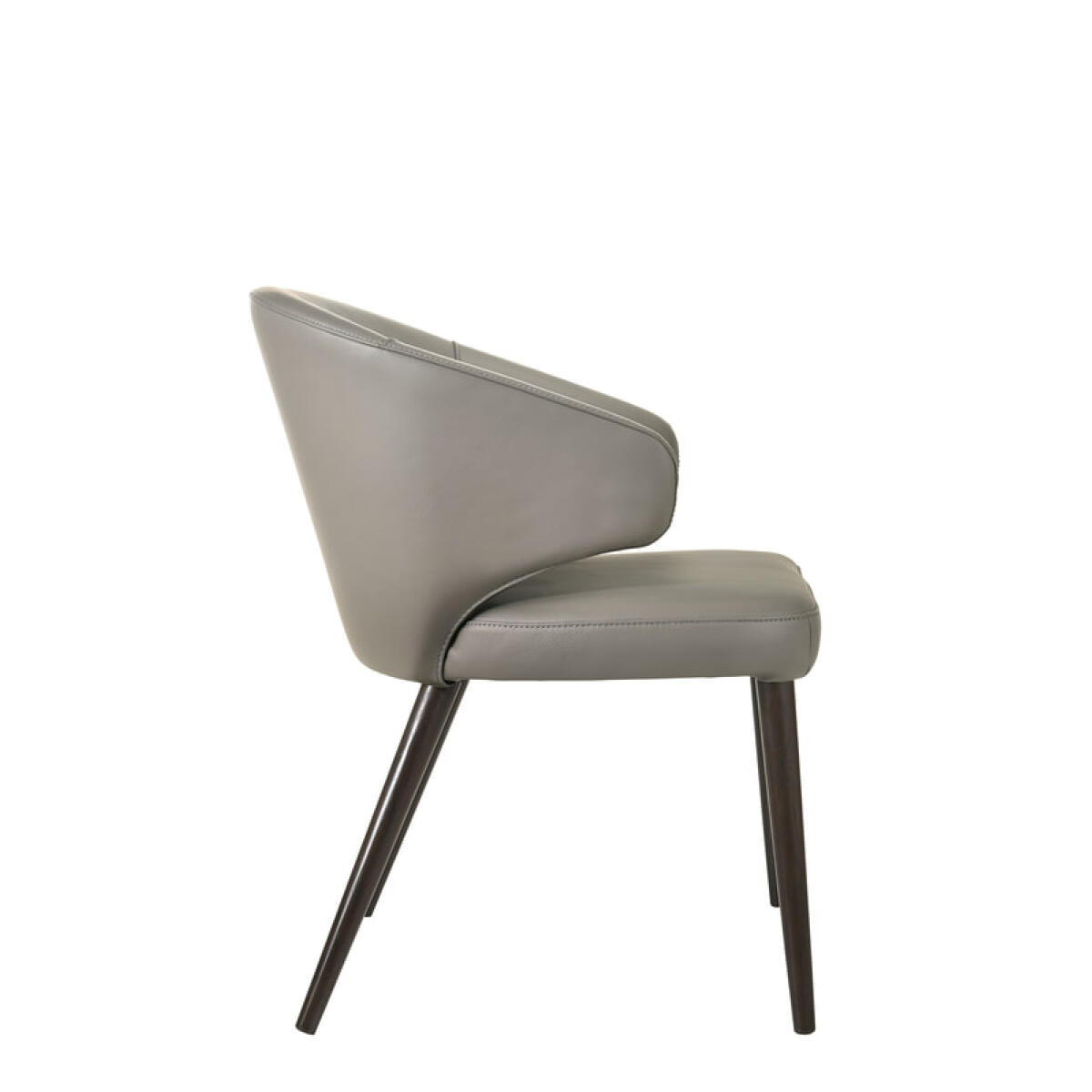 Voss Leather Dining Chair Chairs & Benches Kube 33