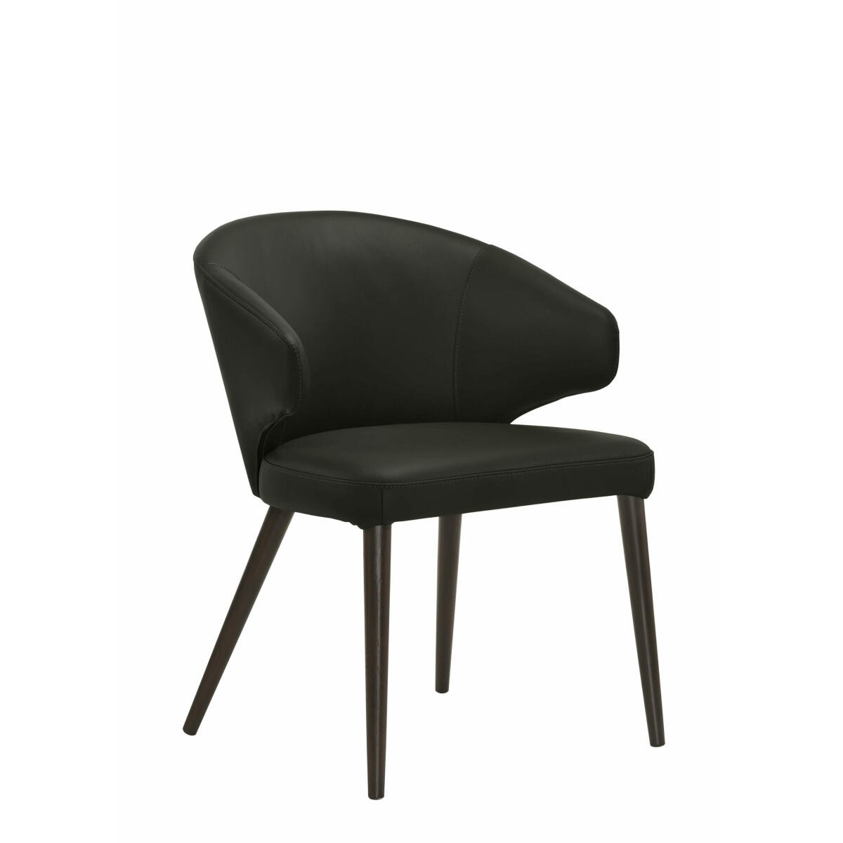 Voss Leather Dining Chair Chairs & Benches Kube 35