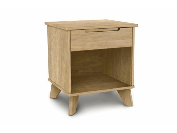 Linn Shelf Nightstand left and right in Oak Nightstands Copeland Furniture 37
