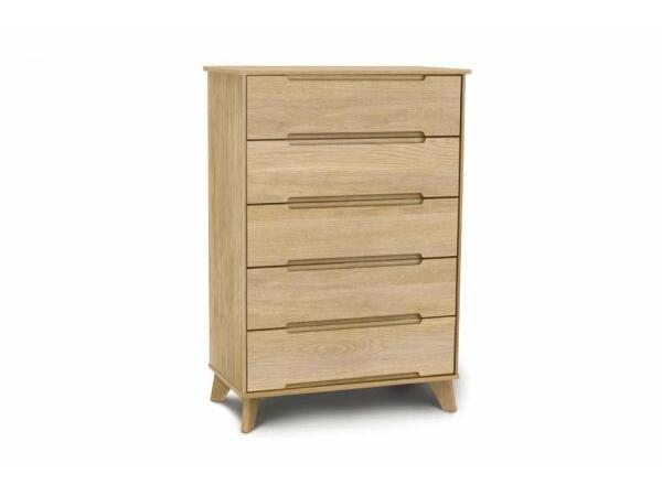 Linn 1 Drawer in Oak Nightstands Copeland Furniture 35