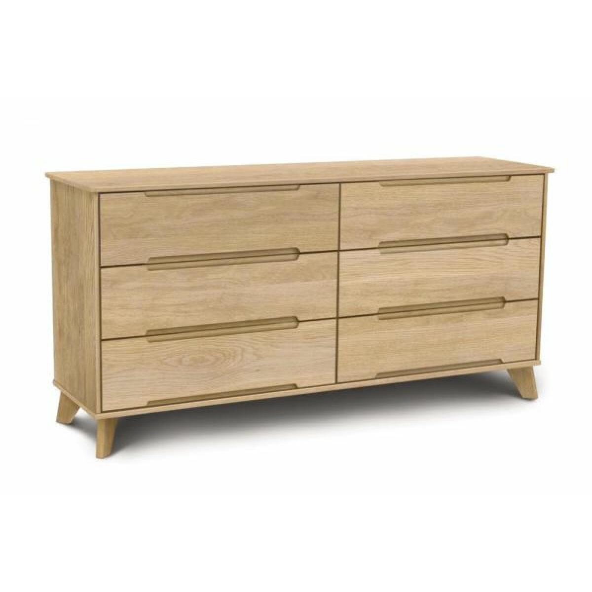 Linn 6 Drawer in Oak Dressers Copeland Furniture 30
