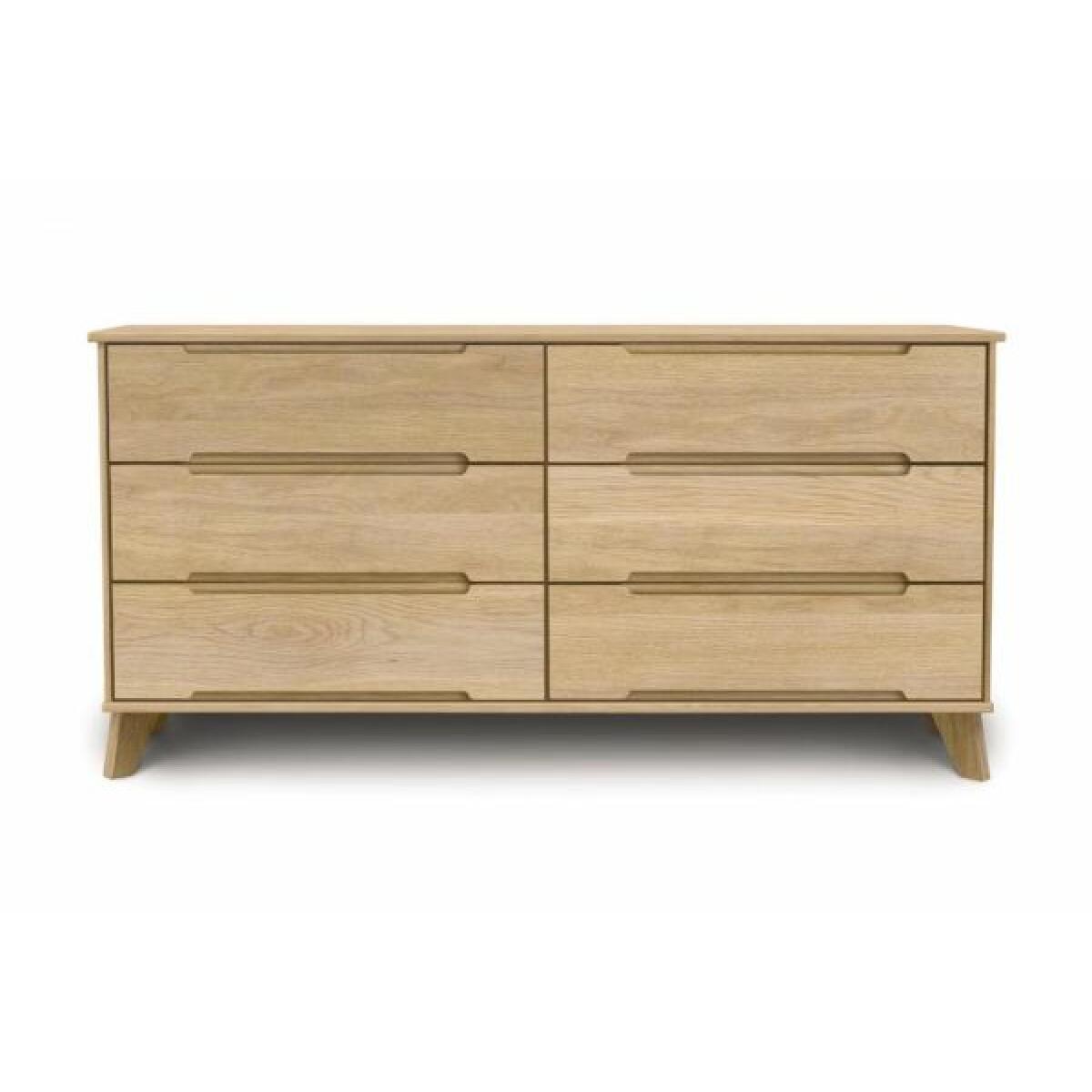 Linn 6 Drawer in Oak Dressers Copeland Furniture 29