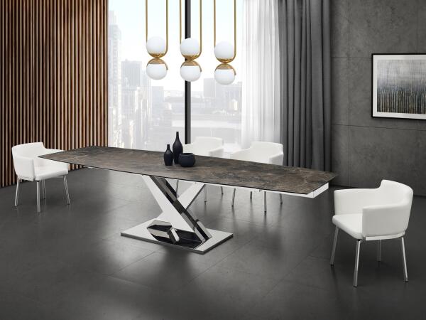 X Base Dining Table Dining Tables Casabianca Home 40
