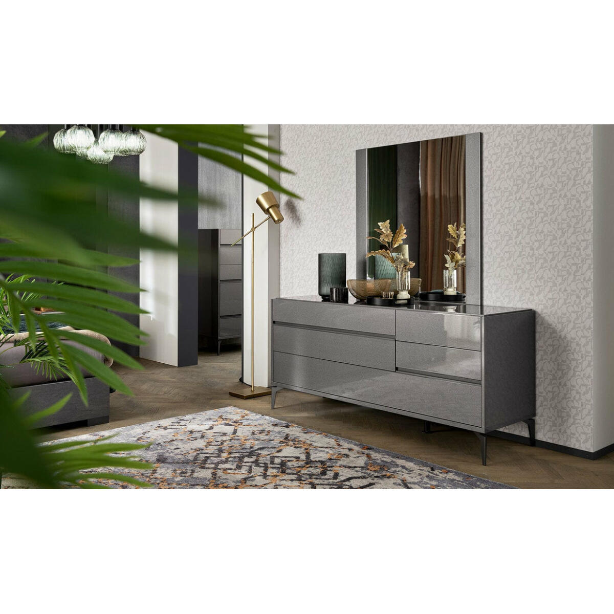 Graphite Mirror Mirrors Alf Italia 29