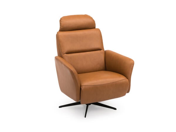 8012 Recliner Chair Cognac Power Recliner Recliners Customizable