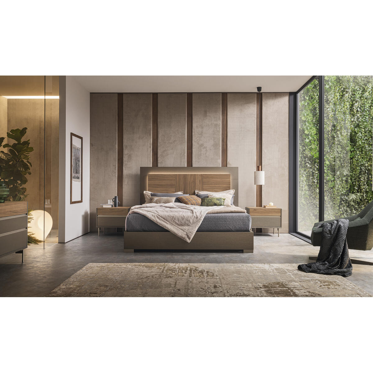 City Life Wooden King Bed Beds Alf Italia 29