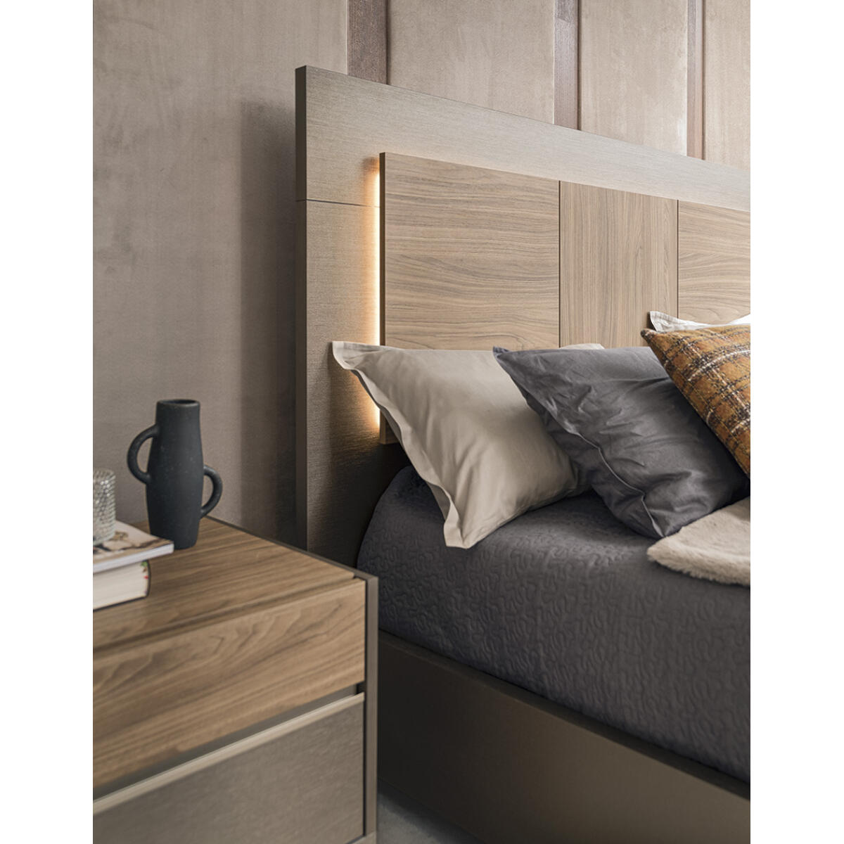 City Life Wooden King Bed Beds Alf Italia 31