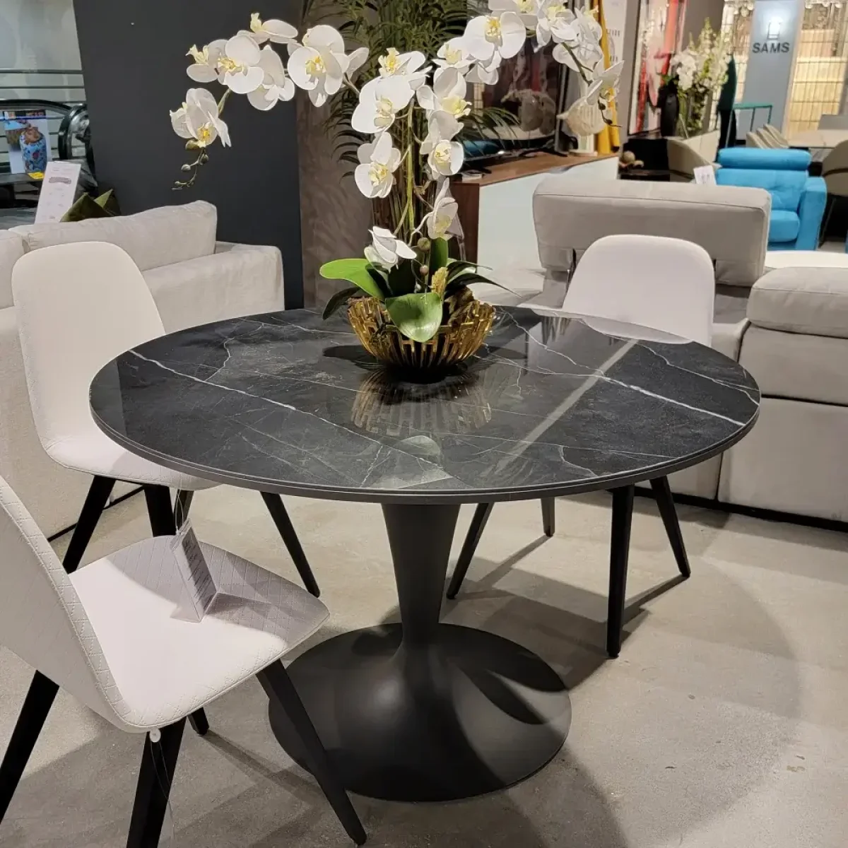 Sole Round Table Dining Tables Bellini Modern Living 30