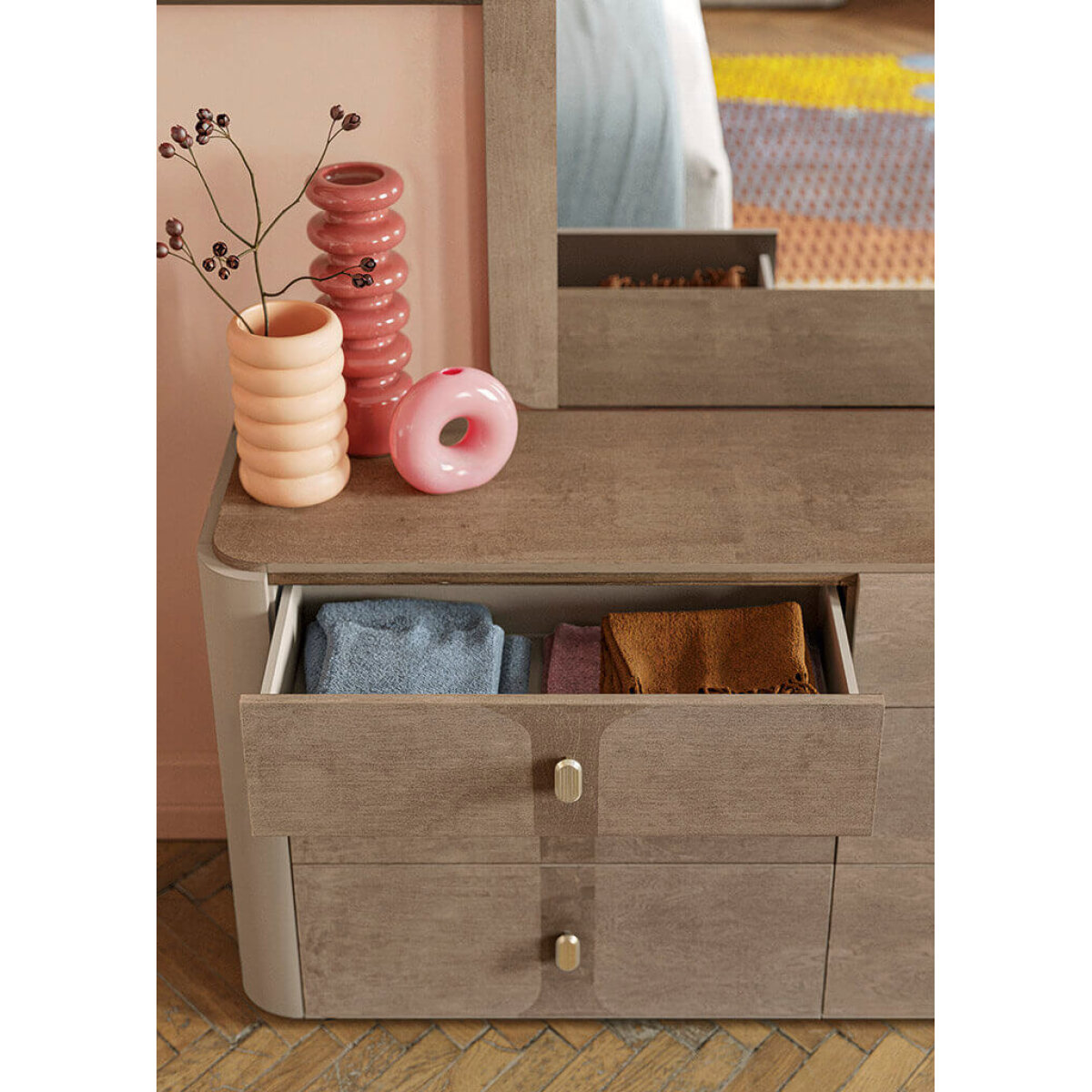 Hebe 6 Drawer Dresser Bedroom Alf Italia 31